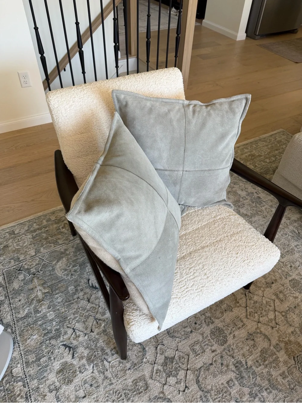 Pottery Barn Suede Pillows 20x20